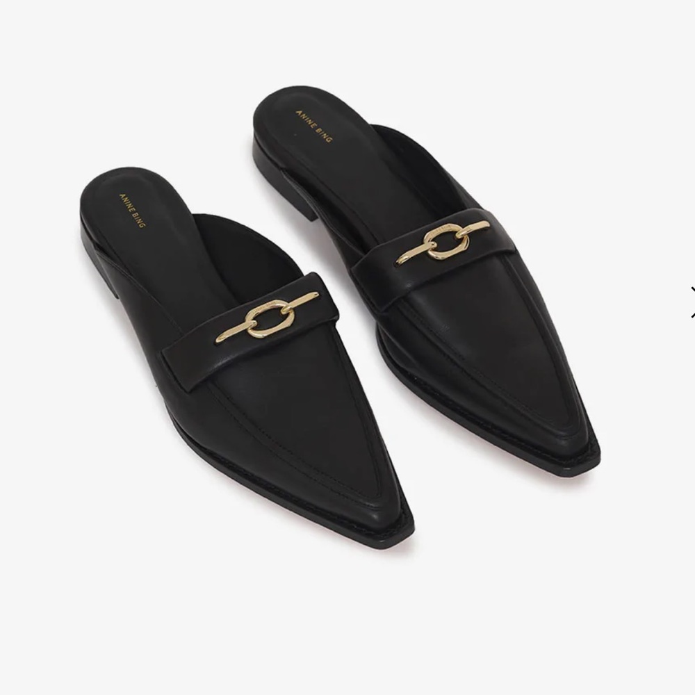 Anine Bing Selma Mules 41 - NEW!